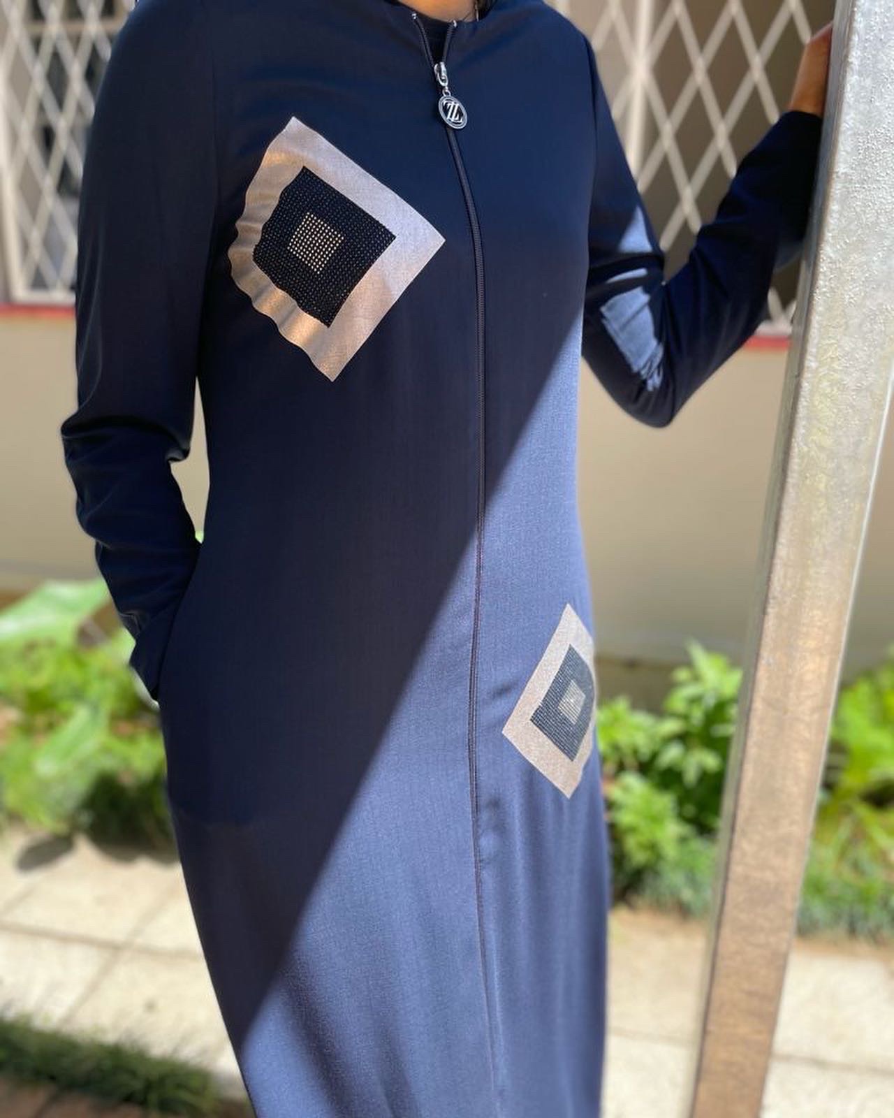 Abaya Diamond Print - Image 5