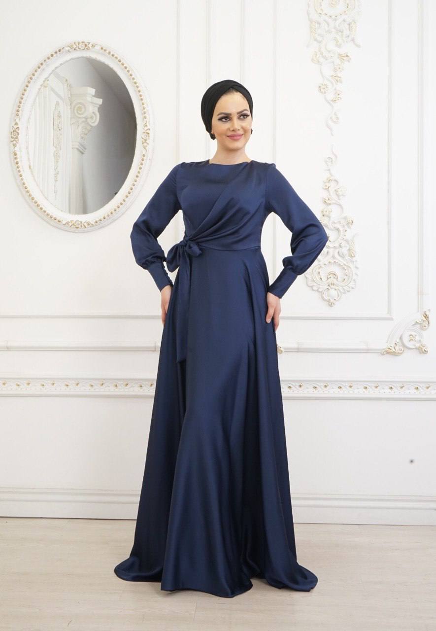Satin Side-Tie gowns - Image 10