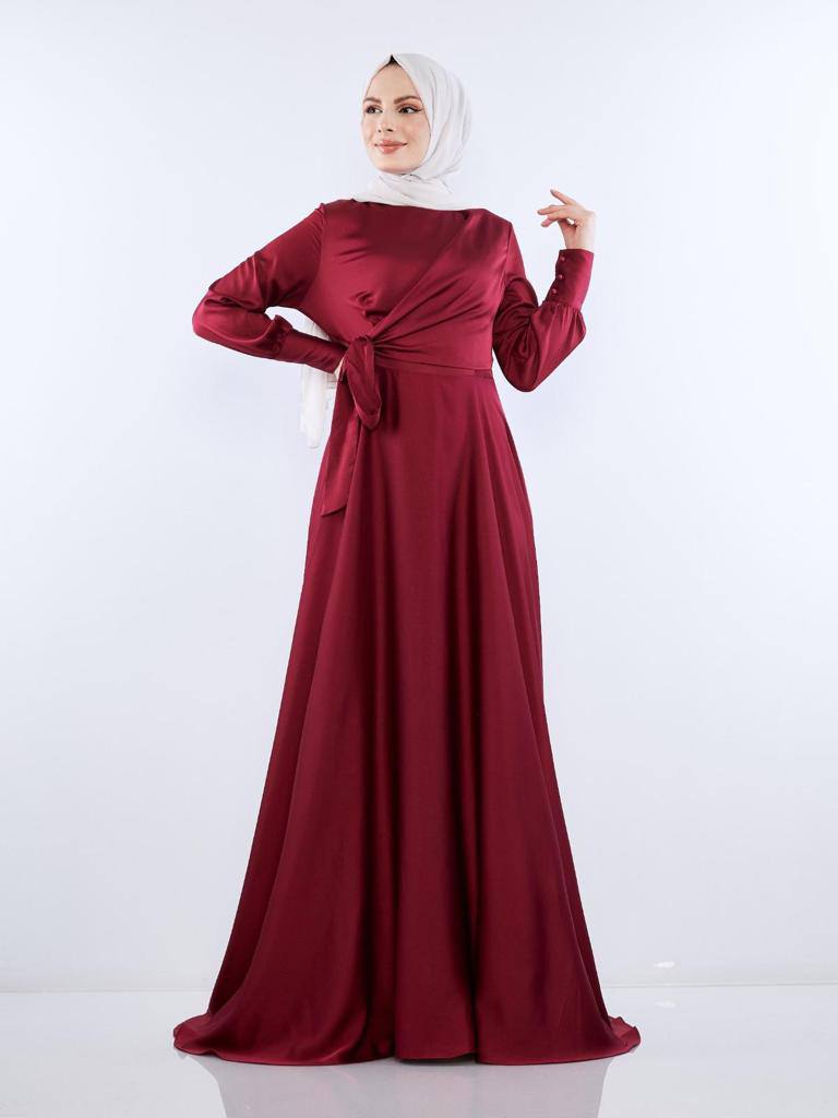 Satin Side-Tie gowns - Image 14