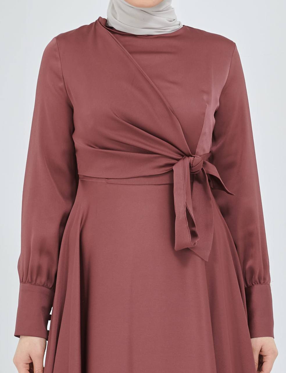 Satin Side-Tie gowns - Image 13