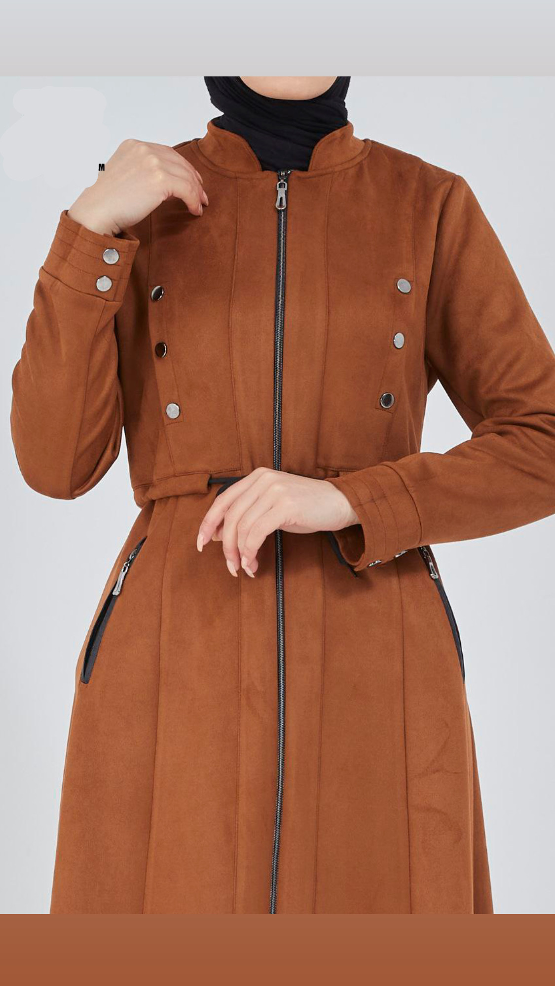 Suede Zip-up - Image 5