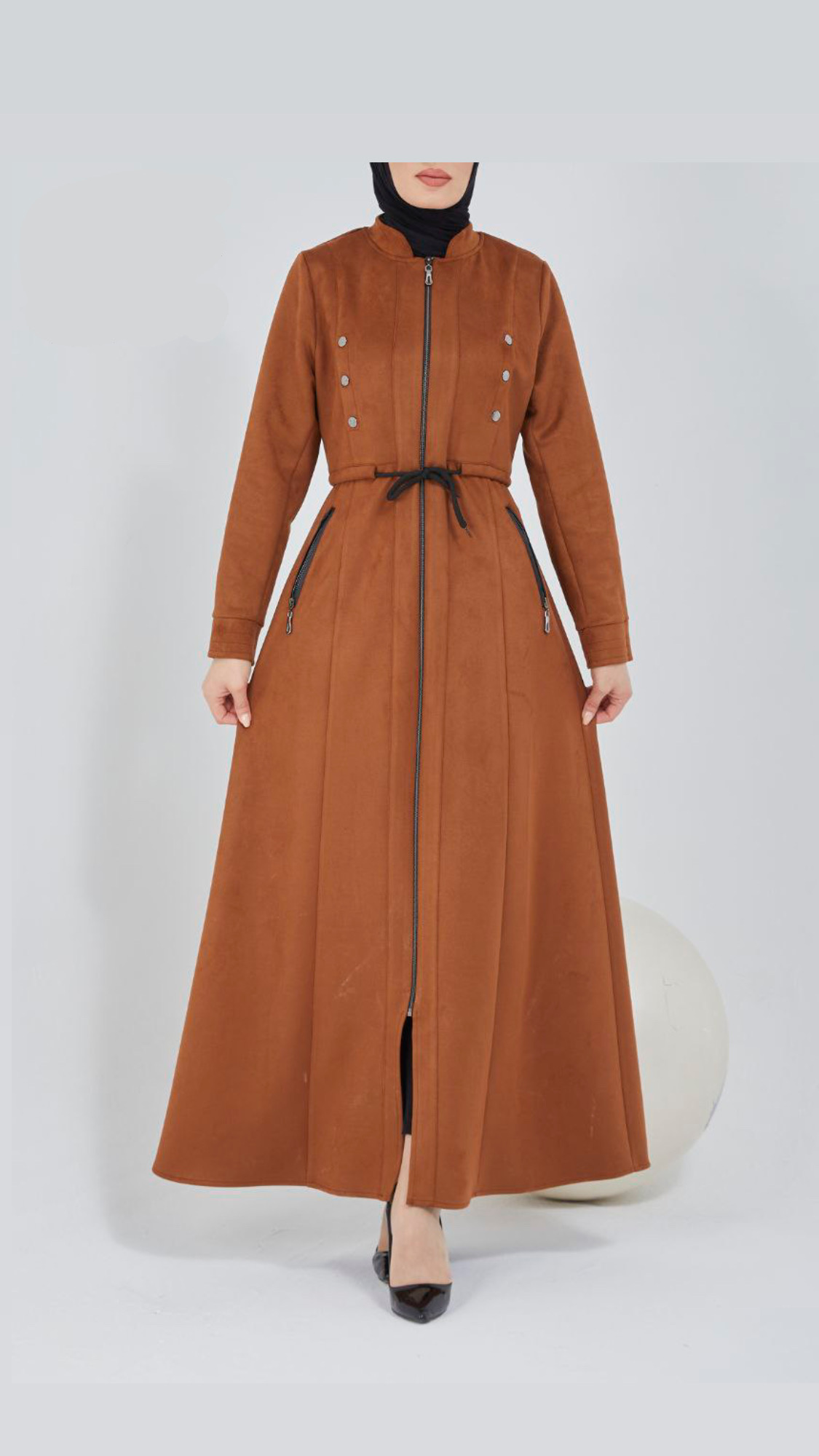 Suede Zip-up - Image 6