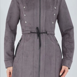 Suede Zip-up