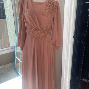 Chiffon drape occasional wear