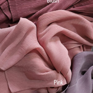 premium pleated chiffon scarves